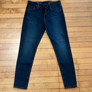 AG Farrah Blue Jeans- worn once! High Rise Skinny